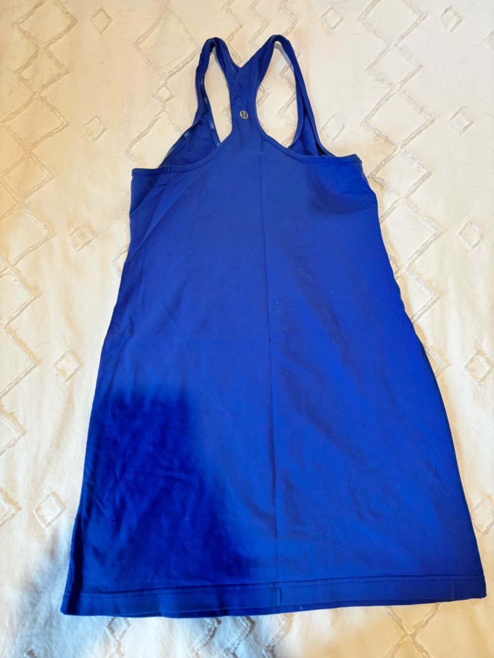 Lululemon Blue Racerback Athletic Tank